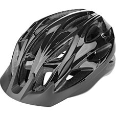 red-cycling-city-rider-helmet-black 54-58 cm